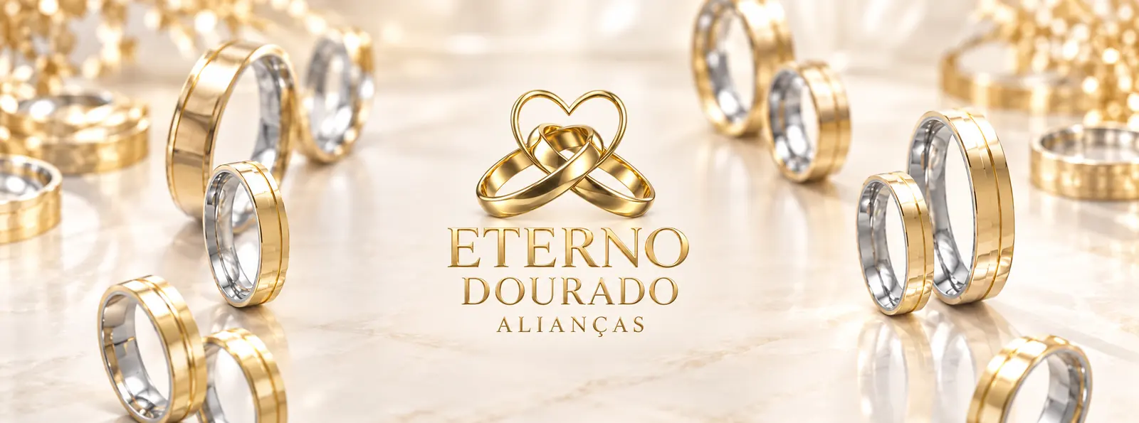 Alianças Eterno Dourado